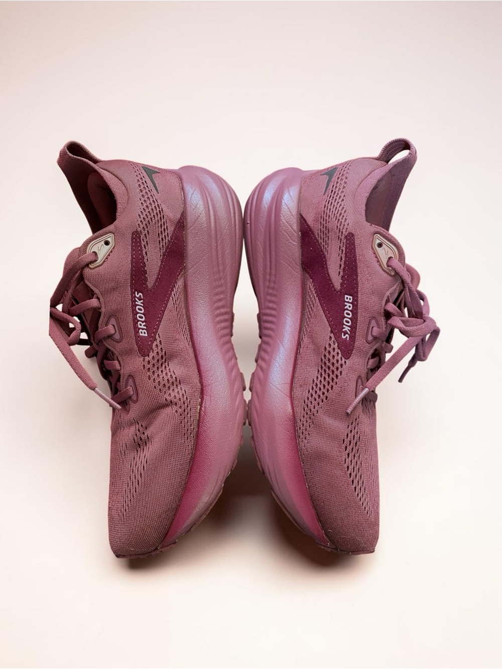 Brooks Glycerin 22 Berry Burgundy Rose Athletic Running Shoes Women’s 11 M - Picture 9 of 12